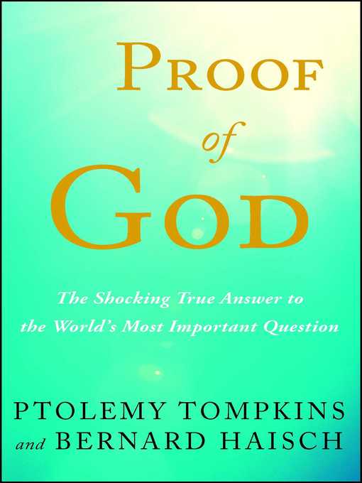 Title details for Proof of God by Ptolemy Tompkins - Wait list